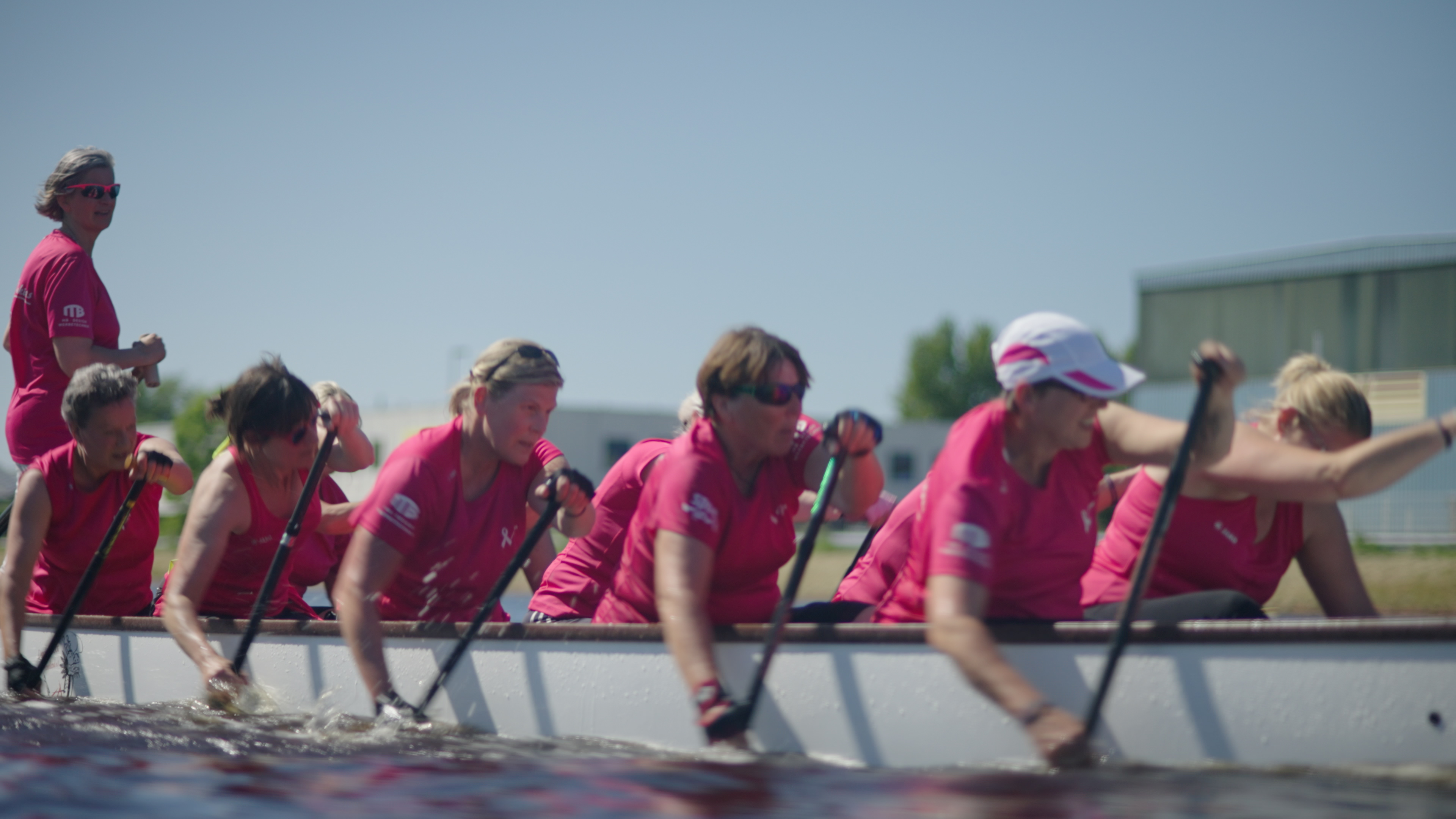 Küsten Pinkies trainieren